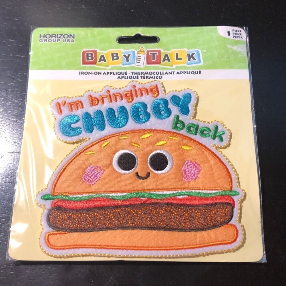 I’m Bringing CHUBBY Back Iron-On Patch New